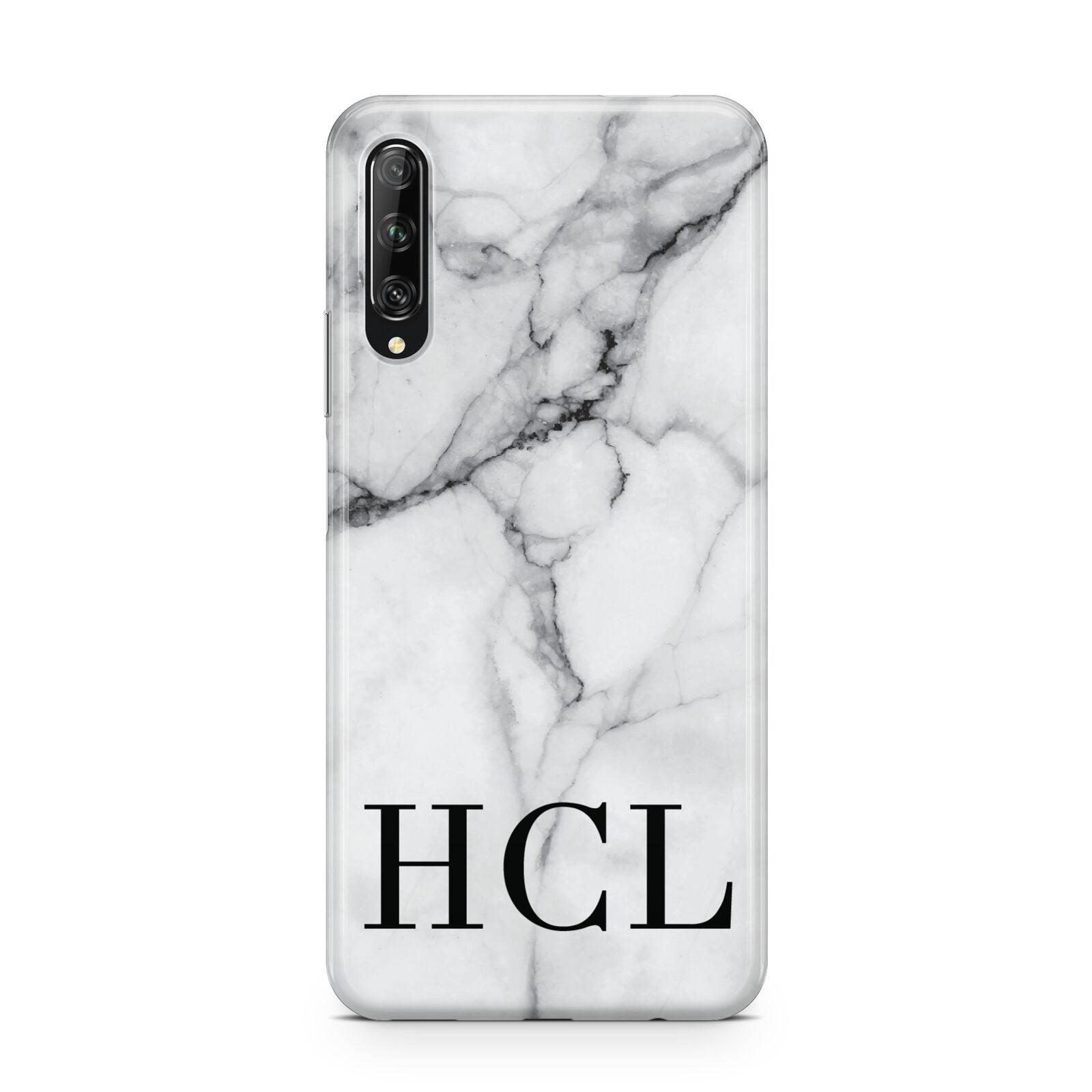 Personalised Medium Marble Initials Huawei P Smart Pro 2019