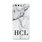 Personalised Medium Marble Initials Huawei P10 Phone Case