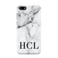 Personalised Medium Marble Initials Huawei Y5 Prime 2018 Phone Case
