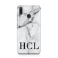 Personalised Medium Marble Initials Huawei Y9 2019