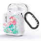 Personalised Mermaid AirPods Glitter Case Side Image