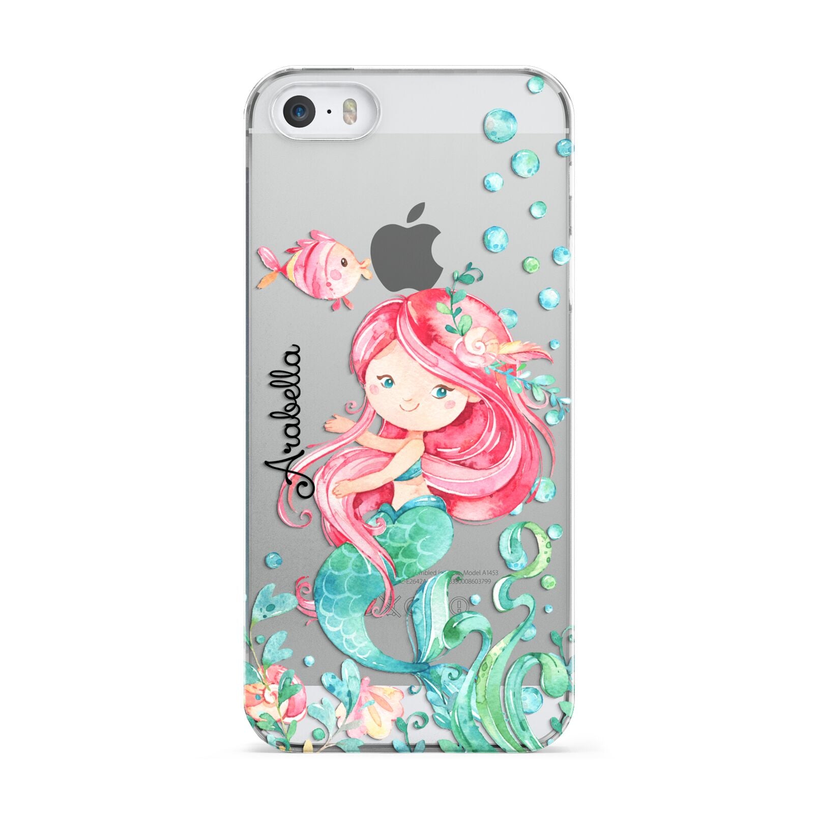 Personalised Mermaid Apple iPhone 5 Case