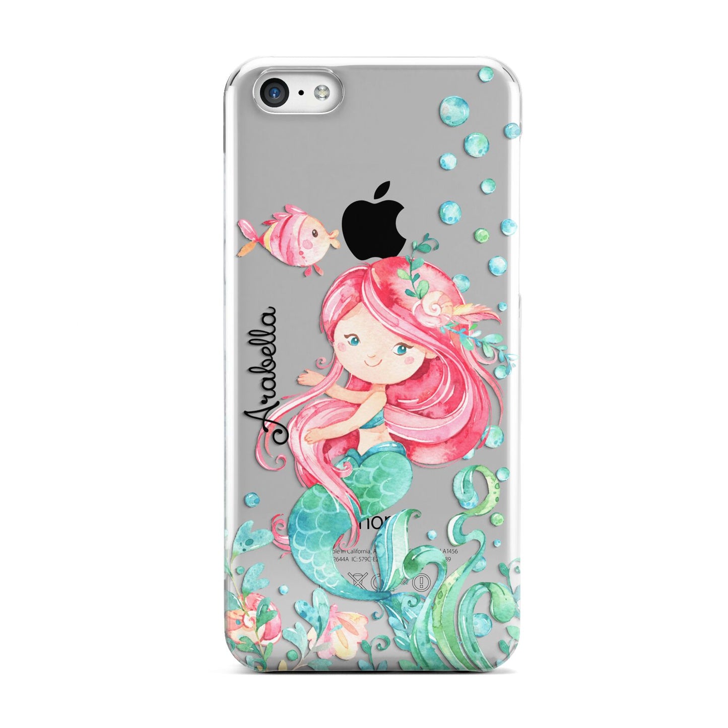 Personalised Mermaid Apple iPhone 5c Case
