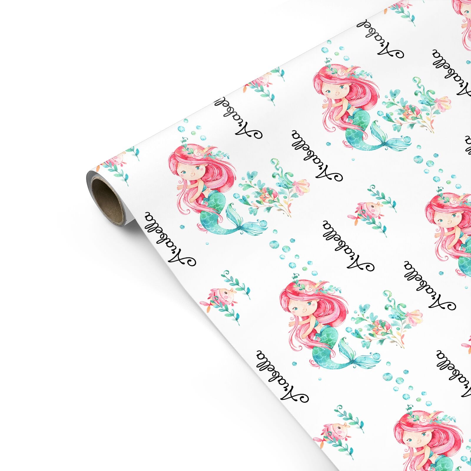 Personalised Mermaid Personalised Gift Wrap