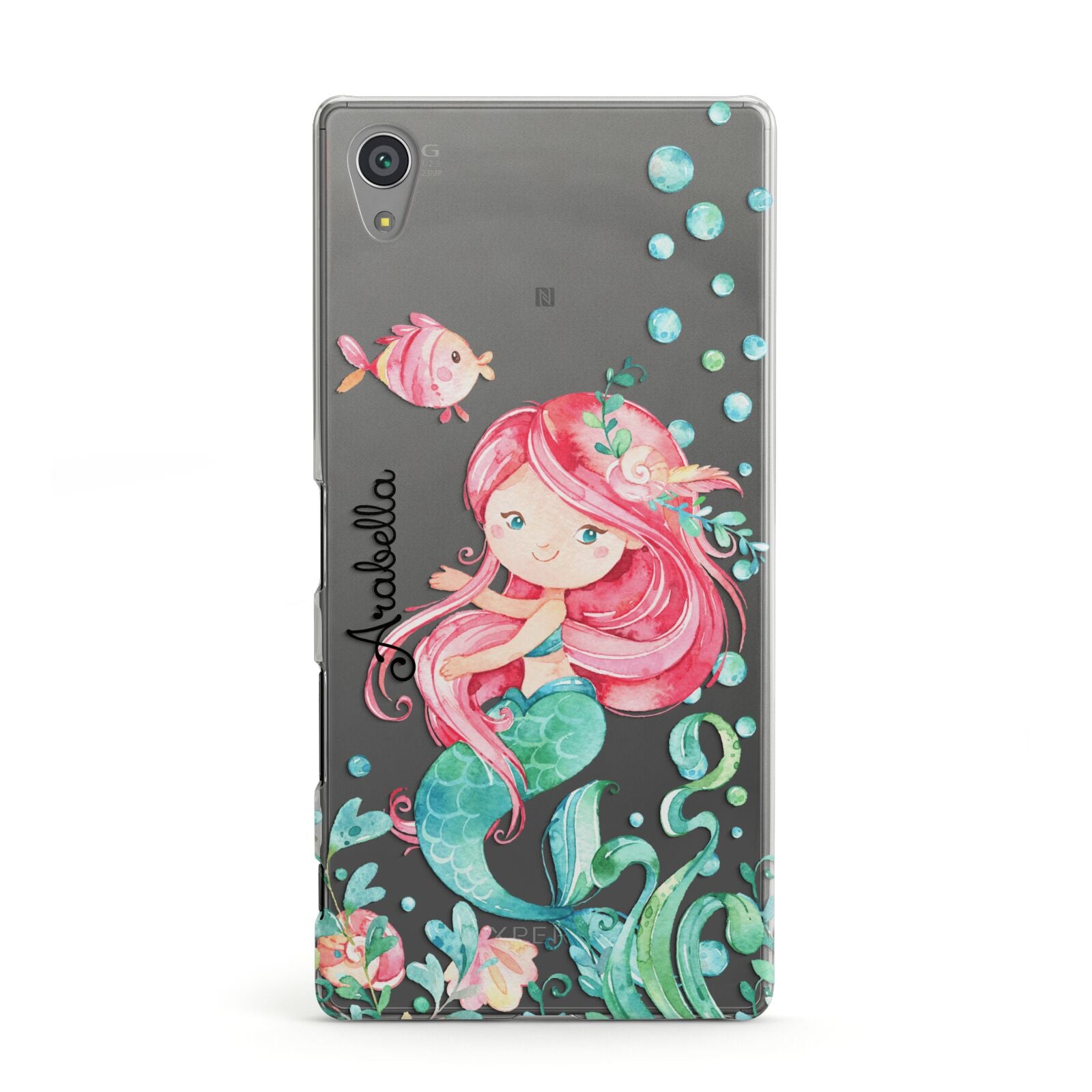 Personalised Mermaid Sony Xperia Case
