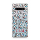 Personalised Milk Carton Initials Samsung Galaxy S10 Plus Case