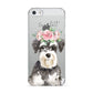 Personalised Miniature Schnauzer Apple iPhone 5 Case