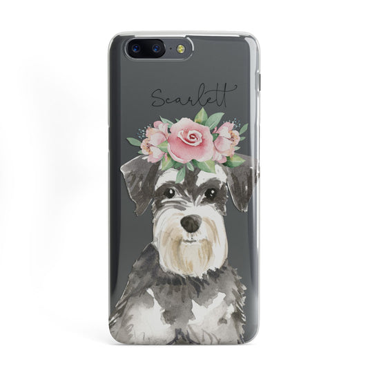 Personalised Miniature Schnauzer OnePlus Case