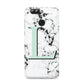 Personalised Mint Monogram Marble Heart Huawei Nova 2s Phone Case