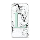 Personalised Mint Monogram Marble Heart Huawei P8 Lite Case