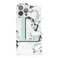 Personalised Mint Monogram Marble Heart iPhone 13 Pro Max Full Wrap 3D Snap Case