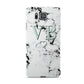 Personalised Mint Monogrammed Heart Marble Samsung Galaxy Alpha Case