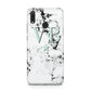 Personalised Mint Star With Monogram Marble Huawei Y9 2019