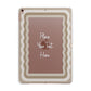 Personalised Mirrored Apple iPad Rose Gold Case