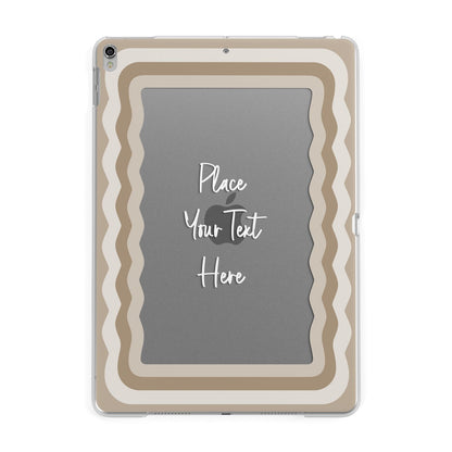 Personalised Mirrored Apple iPad Silver Case