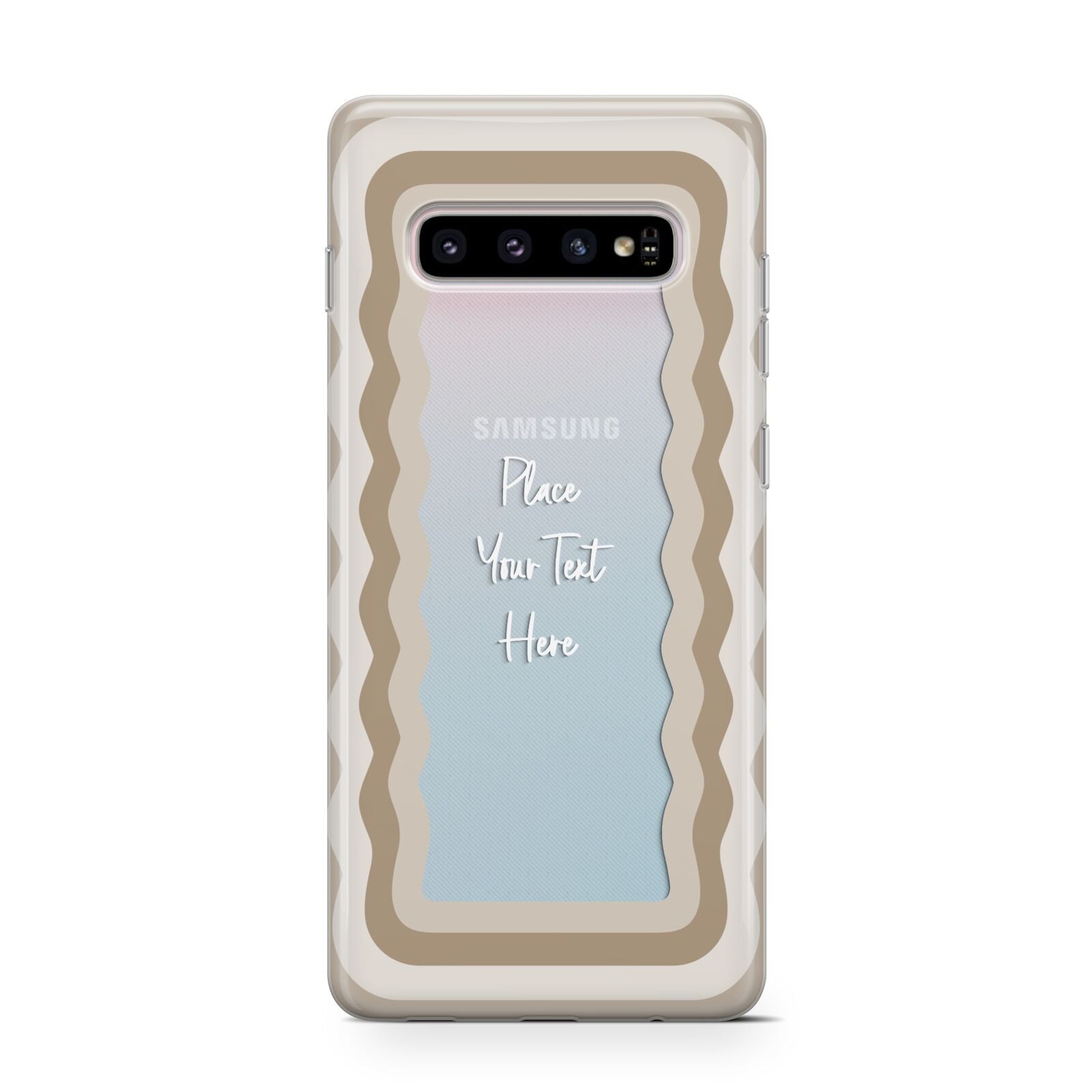 Personalised Mirrored Samsung Galaxy S10 Case