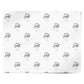 Personalised Monochrome Anniversary Personalised Wrapping Paper Alternative