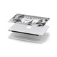 Personalised Monochrome Forest Apple MacBook Case in Detail