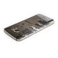 Personalised Monochrome Forest Samsung Galaxy Case Top Cutout