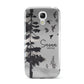 Personalised Monochrome Forest Samsung Galaxy S4 Mini Case
