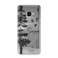 Personalised Monochrome Forest Samsung Galaxy S9 Case