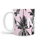 Personalised Monochrome Pink Toucan 10oz Mug Alternative Image 1