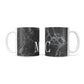 Personalised Monogram Black Marble 10oz Mug Alternative Image 3