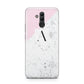 Personalised Monogram Initial Letter Marble Huawei Mate 20 Lite