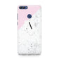 Personalised Monogram Initial Letter Marble Huawei P Smart Case
