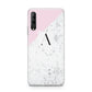 Personalised Monogram Initial Letter Marble Huawei P Smart Pro 2019