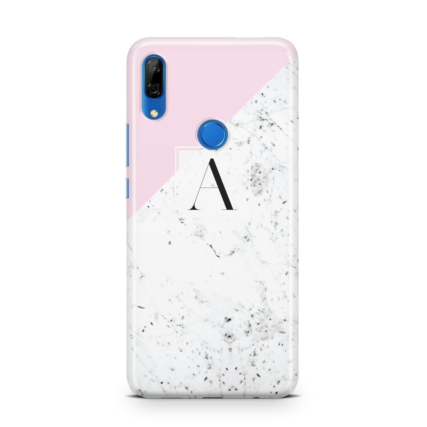 Personalised Monogram Initial Letter Marble Huawei P Smart Z