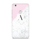 Personalised Monogram Initial Letter Marble Huawei P8 Lite Case