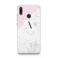 Personalised Monogram Initial Letter Marble Huawei Y9 2019