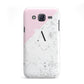 Personalised Monogram Initial Letter Marble Samsung Galaxy J5 Case