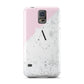 Personalised Monogram Initial Letter Marble Samsung Galaxy S5 Case