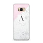 Personalised Monogram Initial Letter Marble Samsung Galaxy S8 Plus Case