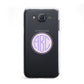 Personalised Monogram Initials Custom Clear Samsung Galaxy J5 Case