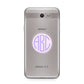 Personalised Monogram Initials Custom Clear Samsung Galaxy J7 2017 Case