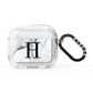 Personalised Monogram Marble Initial AirPods Glitter Case 3rd Gen