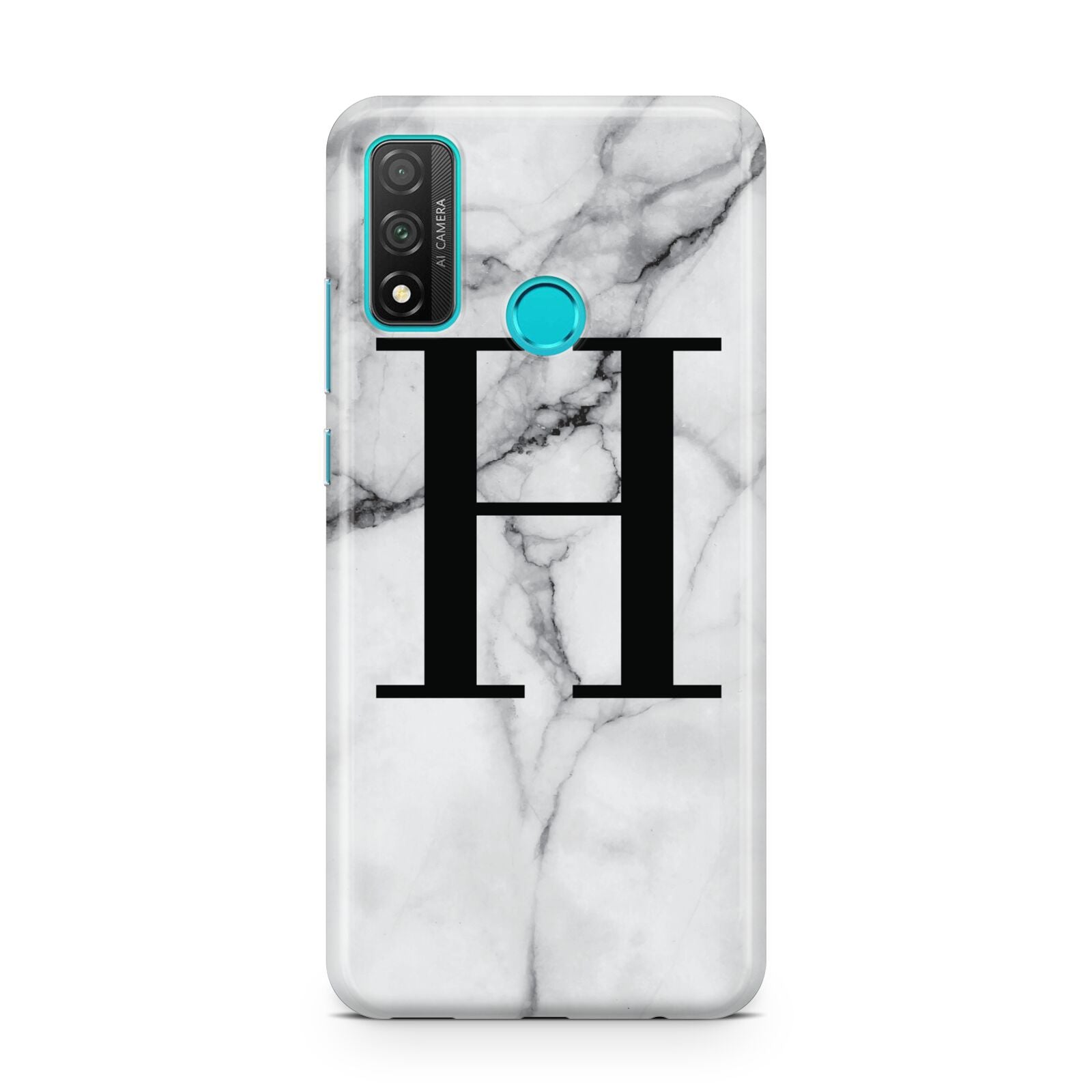Personalised Monogram Marble Initial Huawei P Smart 2020