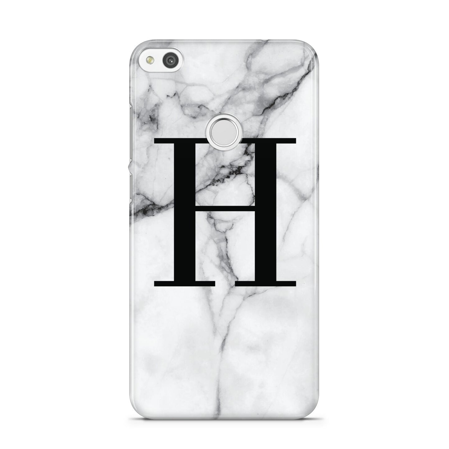 Personalised Monogram Marble Initial Huawei P8 Lite Case