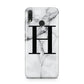 Personalised Monogram Marble Initial Huawei Y9 2019