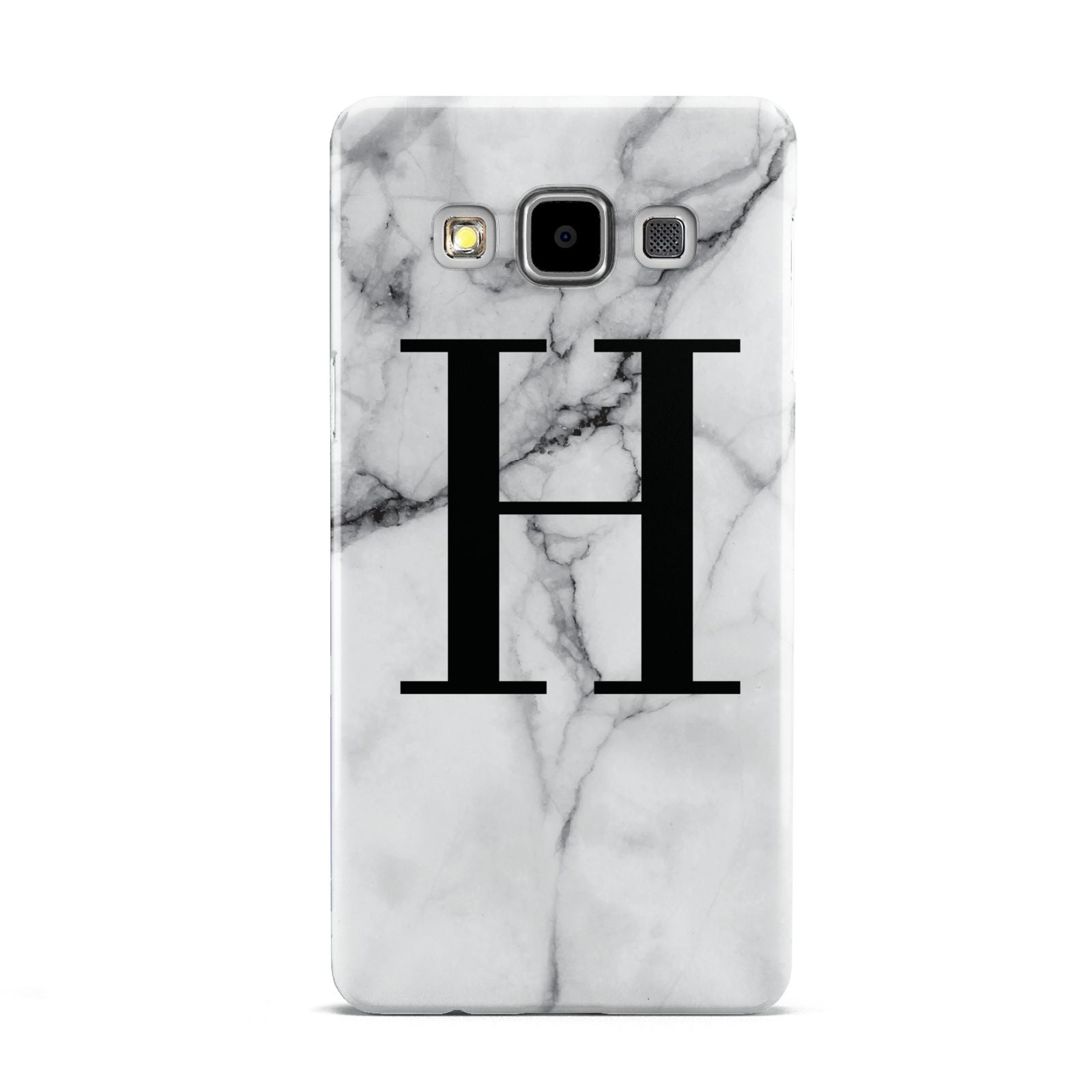 Personalised Monogram Marble Initial Samsung Galaxy A5 Case