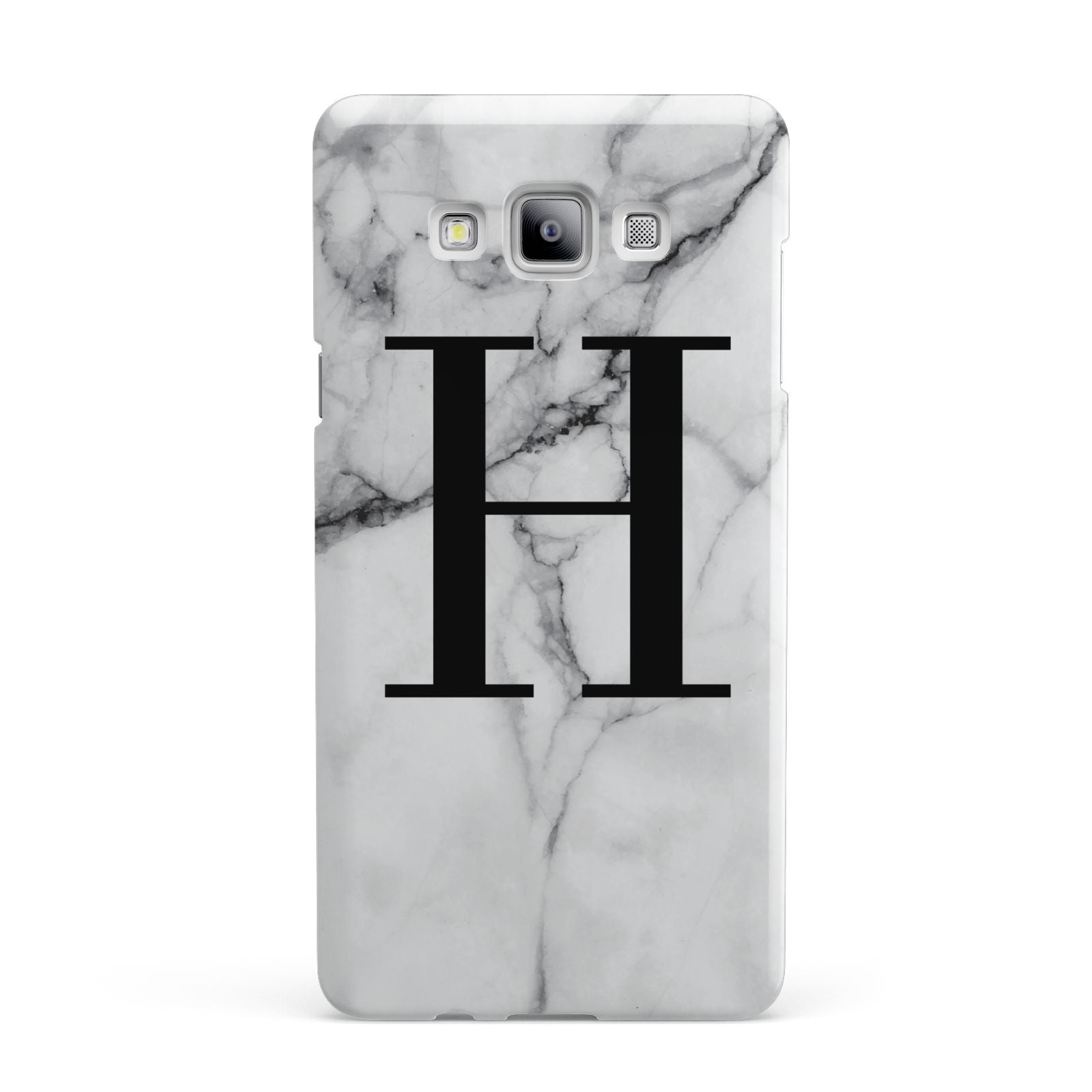 Personalised Monogram Marble Initial Samsung Galaxy A7 2015 Case