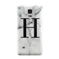 Personalised Monogram Marble Initial Samsung Galaxy Note 4 Case
