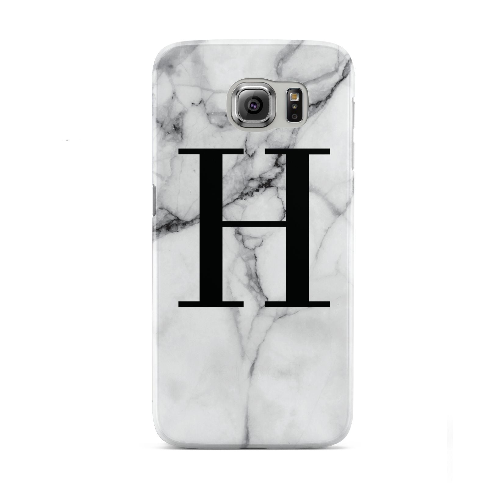 Personalised Monogram Marble Initial Samsung Galaxy S6 Case