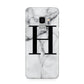 Personalised Monogram Marble Initial Samsung Galaxy S9 Case