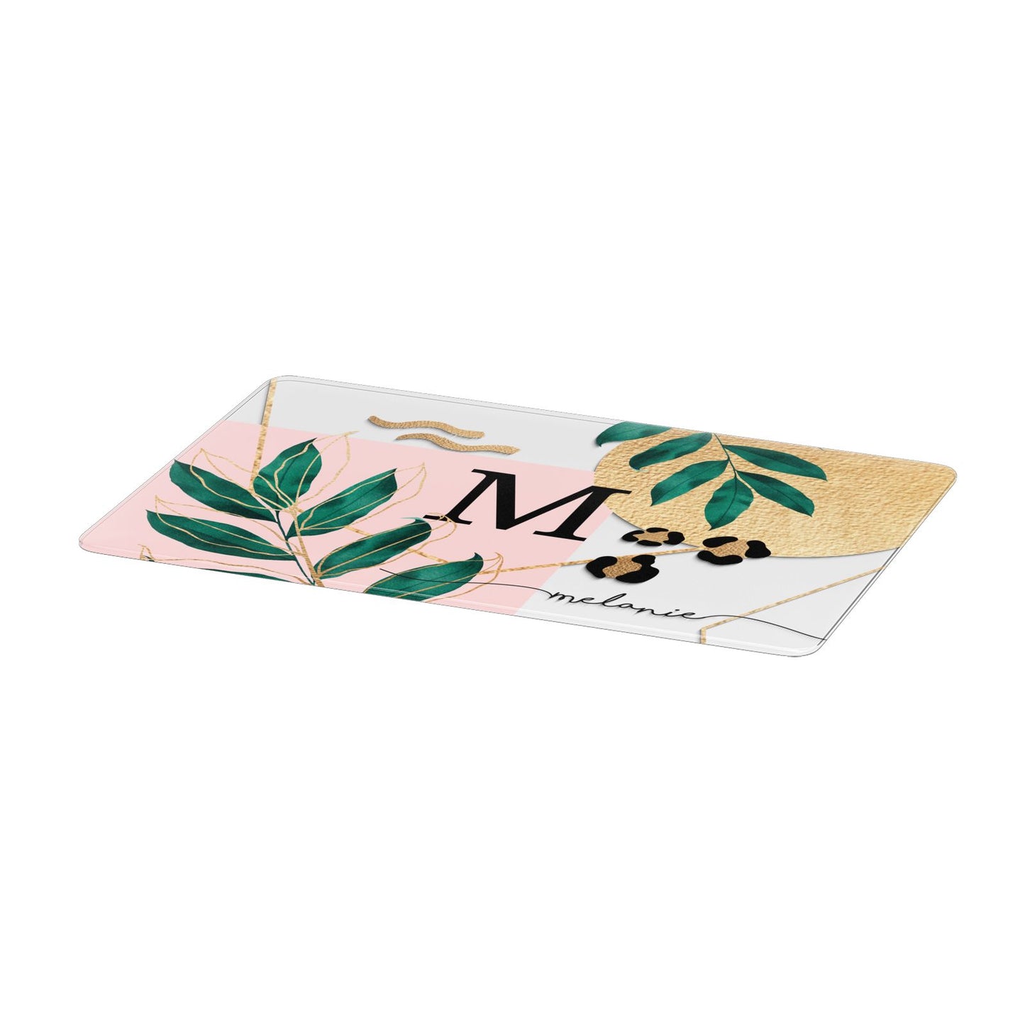 Personalised Monogram Tropical Apple MacBook Case Only