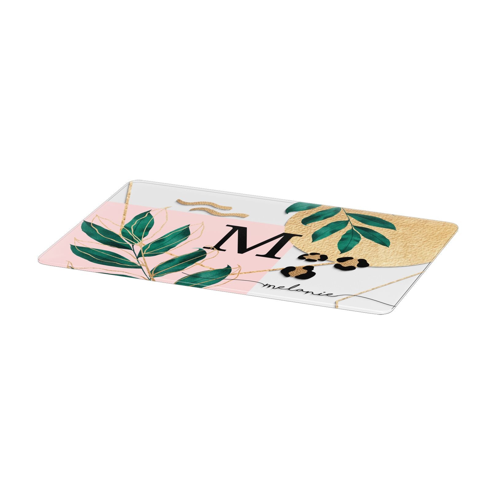 Personalised Monogram Tropical Apple MacBook Case Only