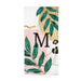 Personalised Monogram Tropical Beach Towel